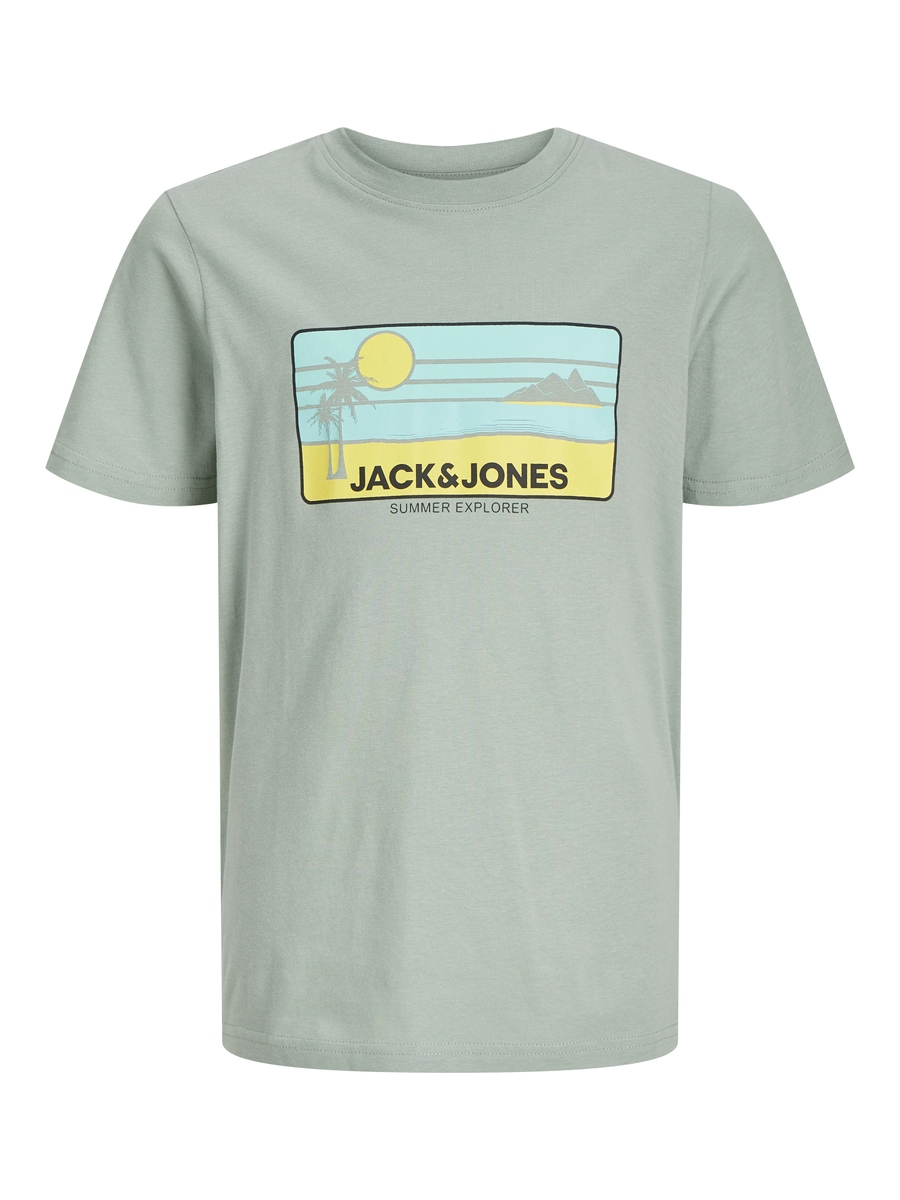 T-shirt van het merk Jack & Jones Junior in het Groen