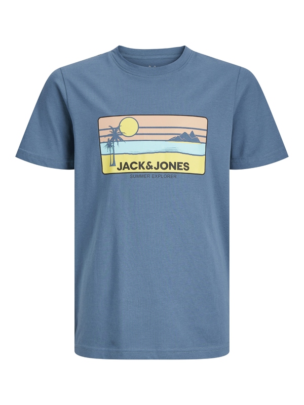 T-shirt van het merk Jack & Jones Junior in het Blauw
