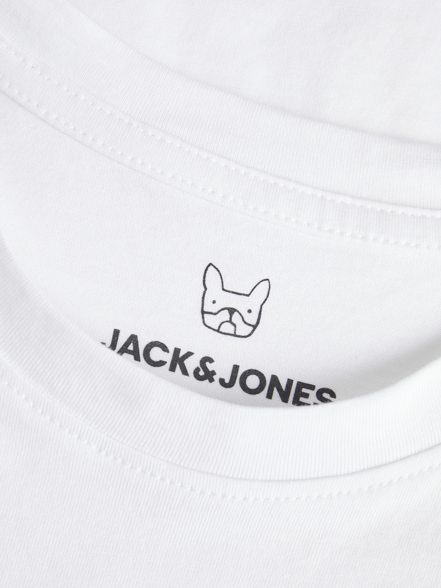 T-shirt van het merk Jack & Jones Junior in het Wit