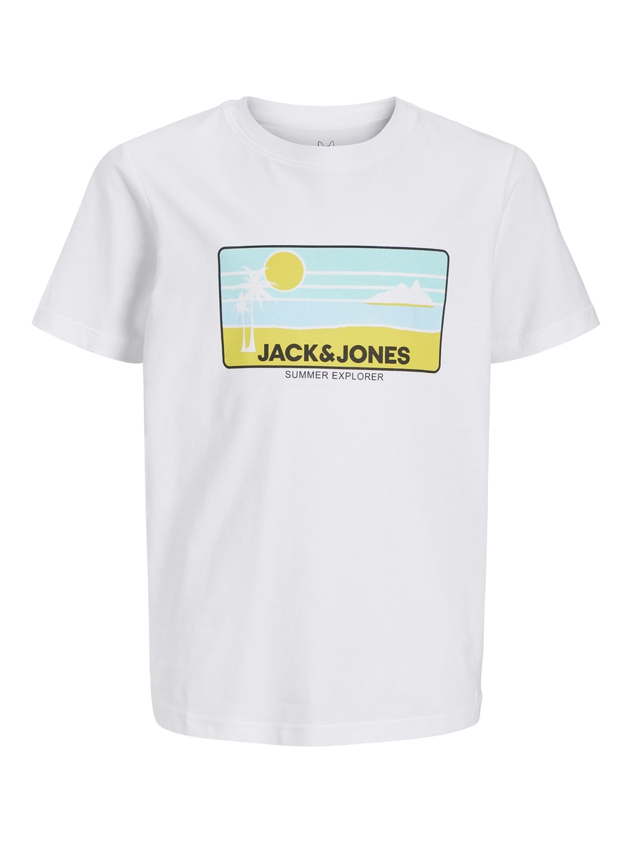 T-shirt van het merk Jack & Jones Junior in het Wit