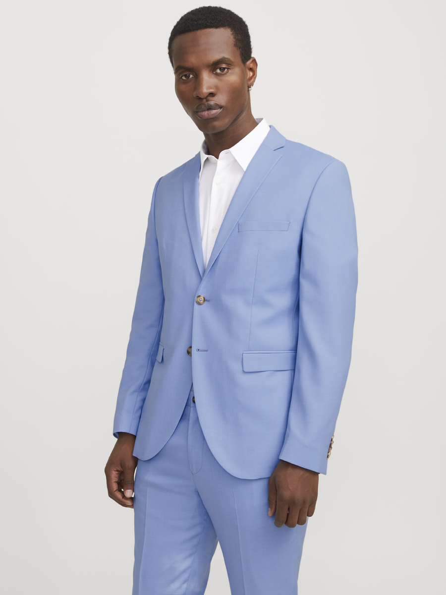 Blazer van het merk Jack & Jones Premium in het Blauw