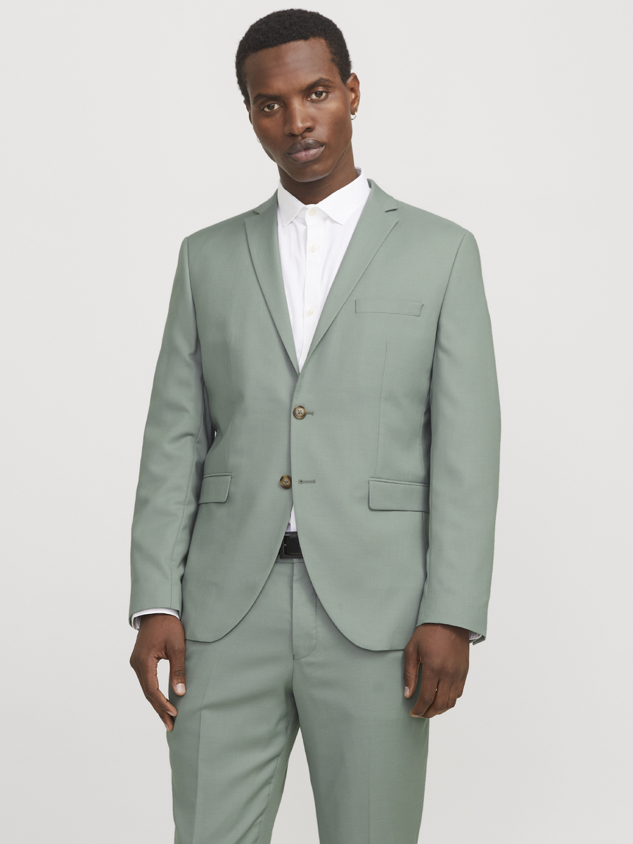 Blazer van het merk Jack & Jones Premium in het Groen