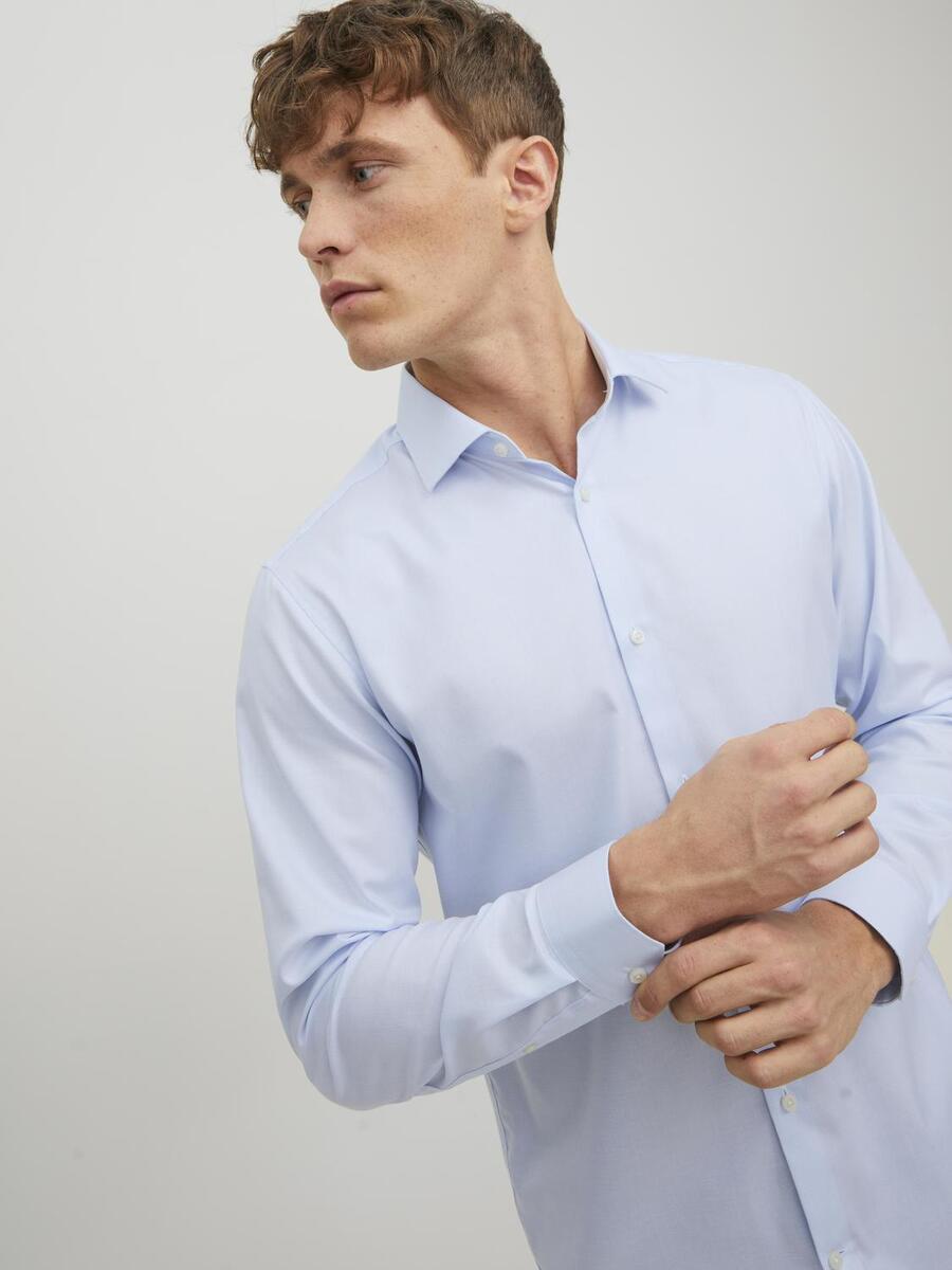Hemd van het merk Jack & Jones Premium in het Blauw
