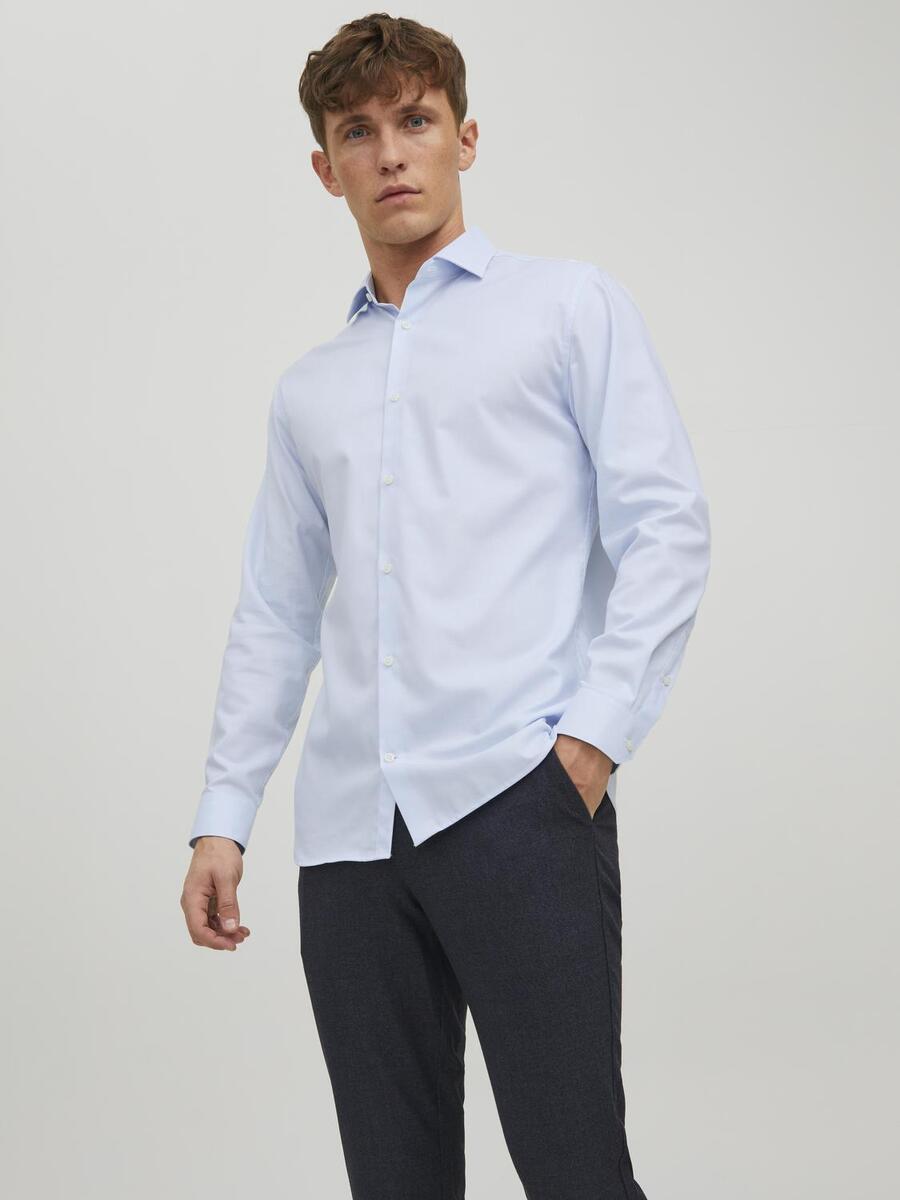Hemd van het merk Jack & Jones Premium in het Blauw