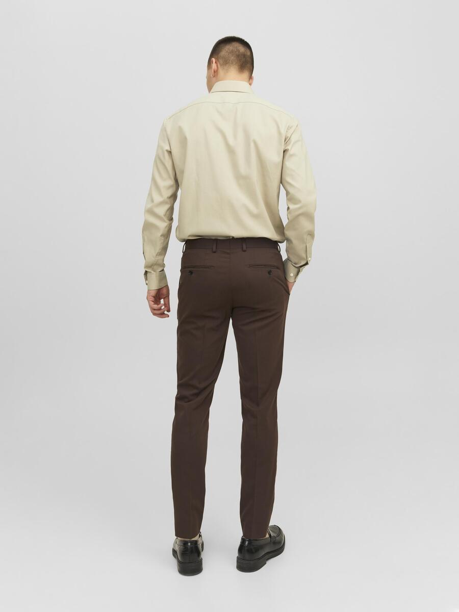 Hemd van het merk Jack & Jones Premium in het Beige