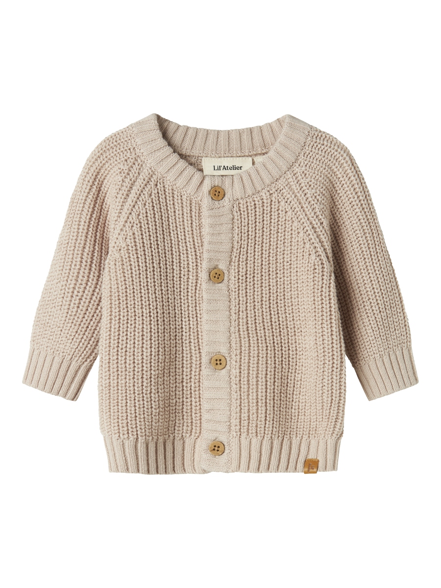 Gilet van het merk Lil' Atelier in het Beige