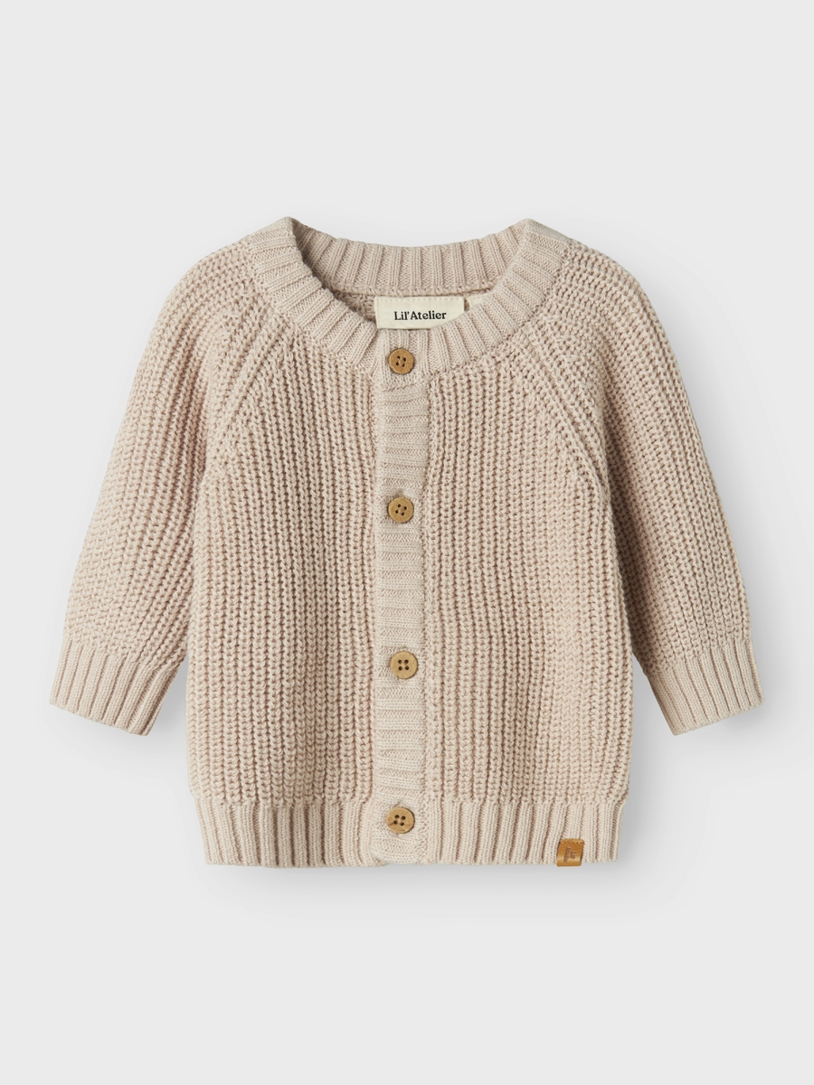 Gilet van het merk Lil' Atelier in het Beige