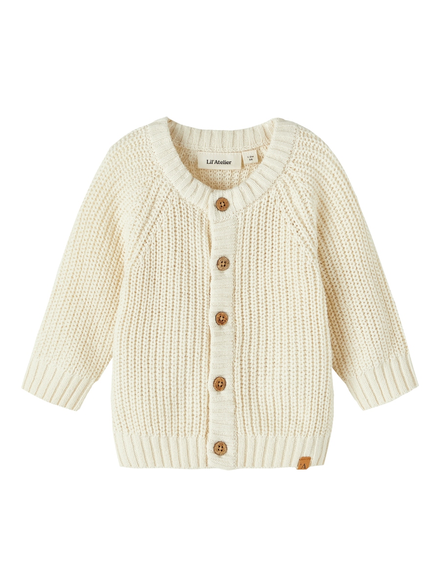 Gilet van het merk Lil' Atelier in het Ecru