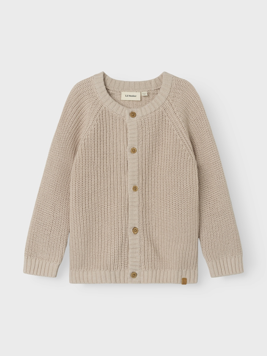 Gilet van het merk Lil' Atelier in het Beige