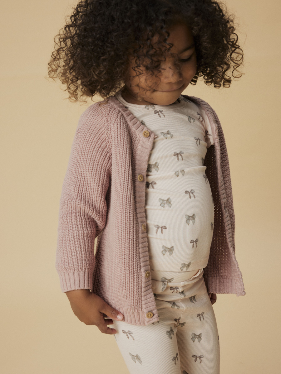 Gilet van het merk Lil' Atelier in het Beige