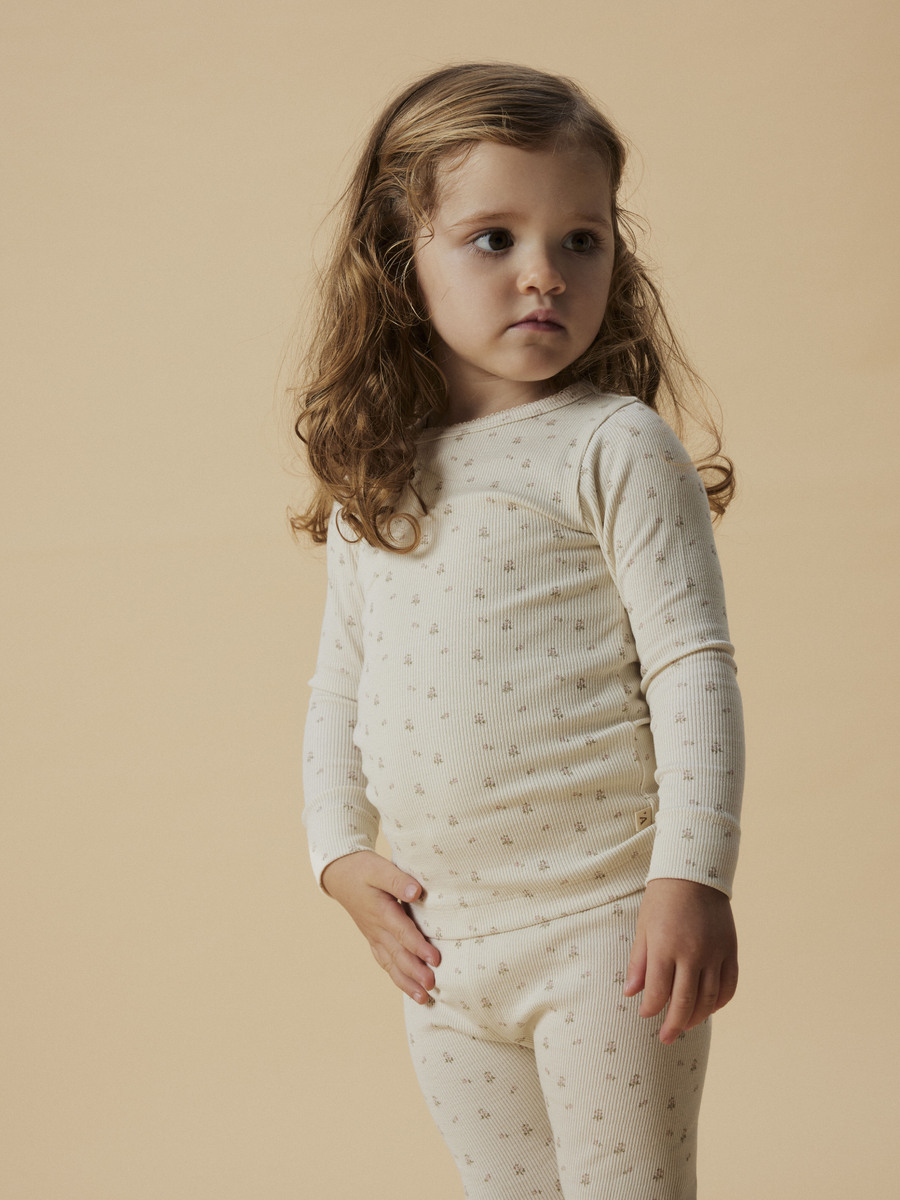 T-shirt van het merk Lil' Atelier in het Beige