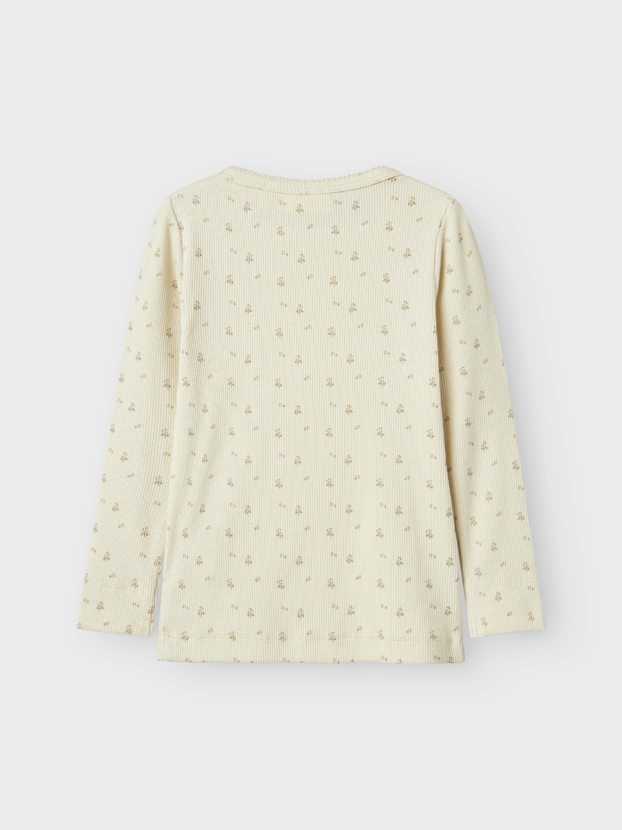 T-shirt van het merk Lil' Atelier in het Beige