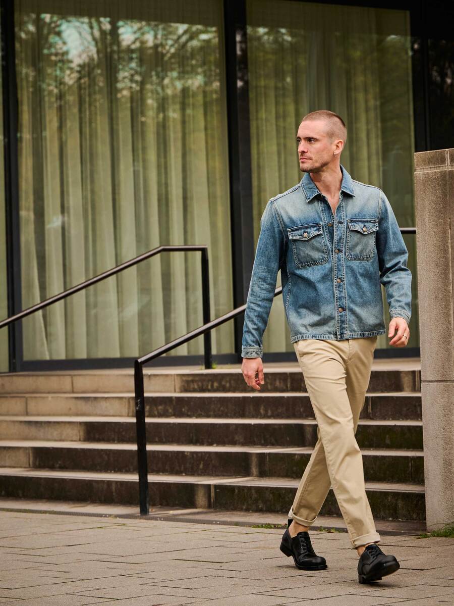 Broek van het merk Mac in het Beige