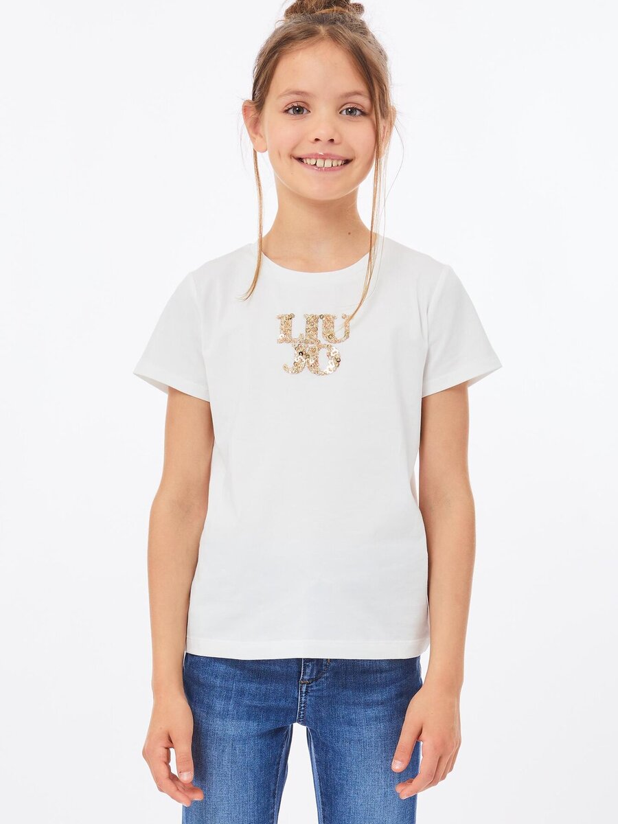 T-shirt van het merk Liu Jo Junior in het Wit