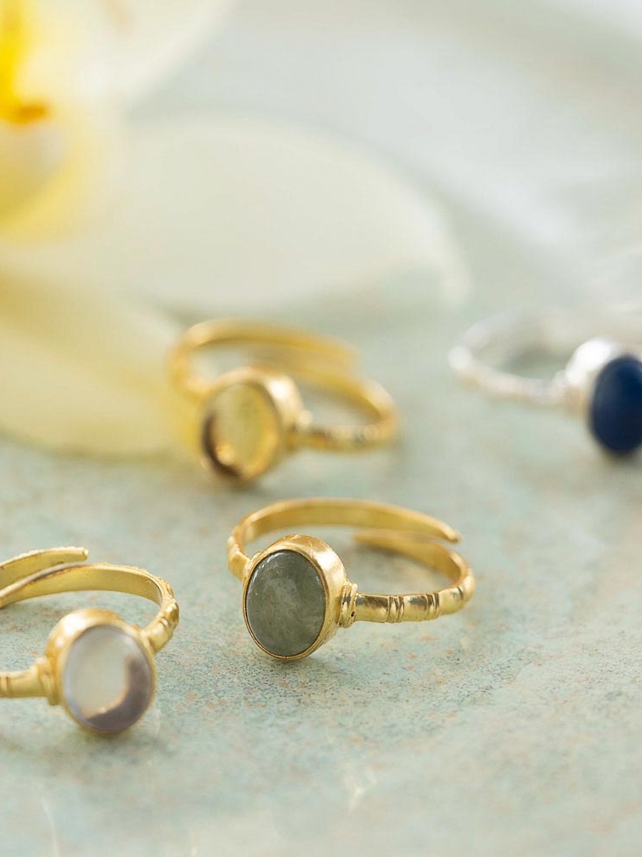Ring van het merk A Beautiful Story in het Groen
