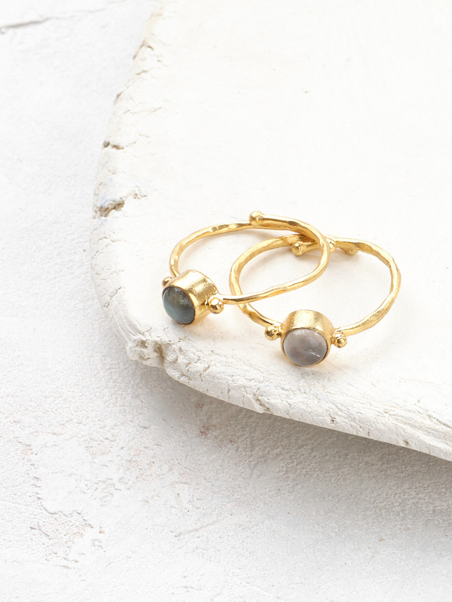 Ring van het merk A Beautiful Story in het Groen