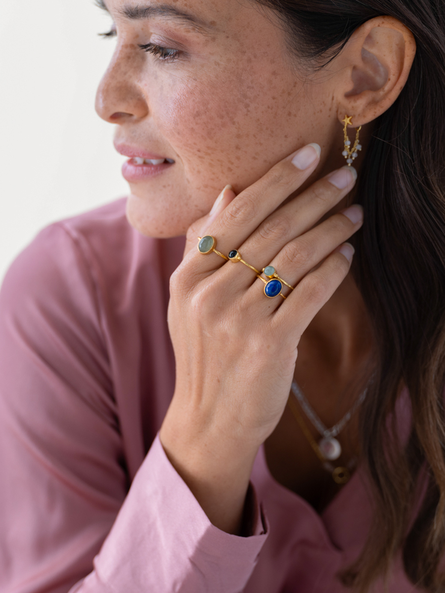 Ring van het merk A Beautiful Story in het Zwart