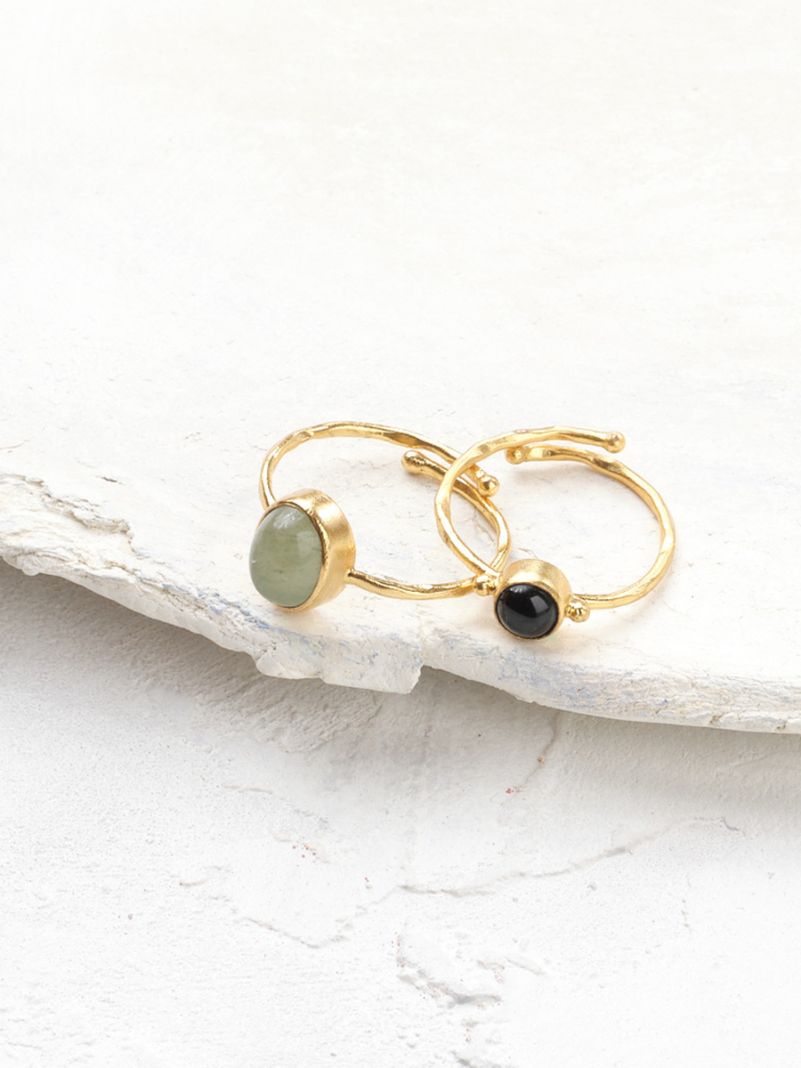 Ring van het merk A Beautiful Story in het Zwart