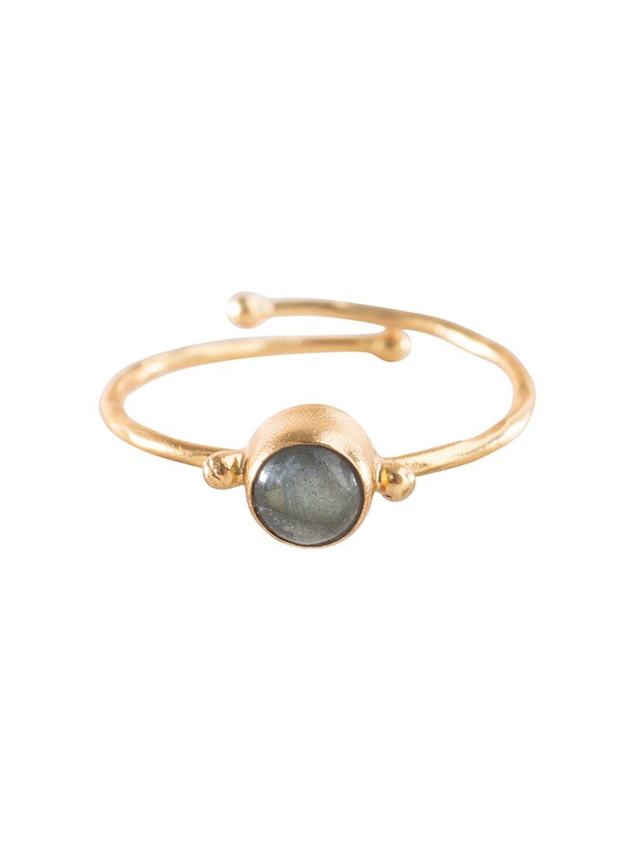 Ring van het merk A Beautiful Story in het Groen