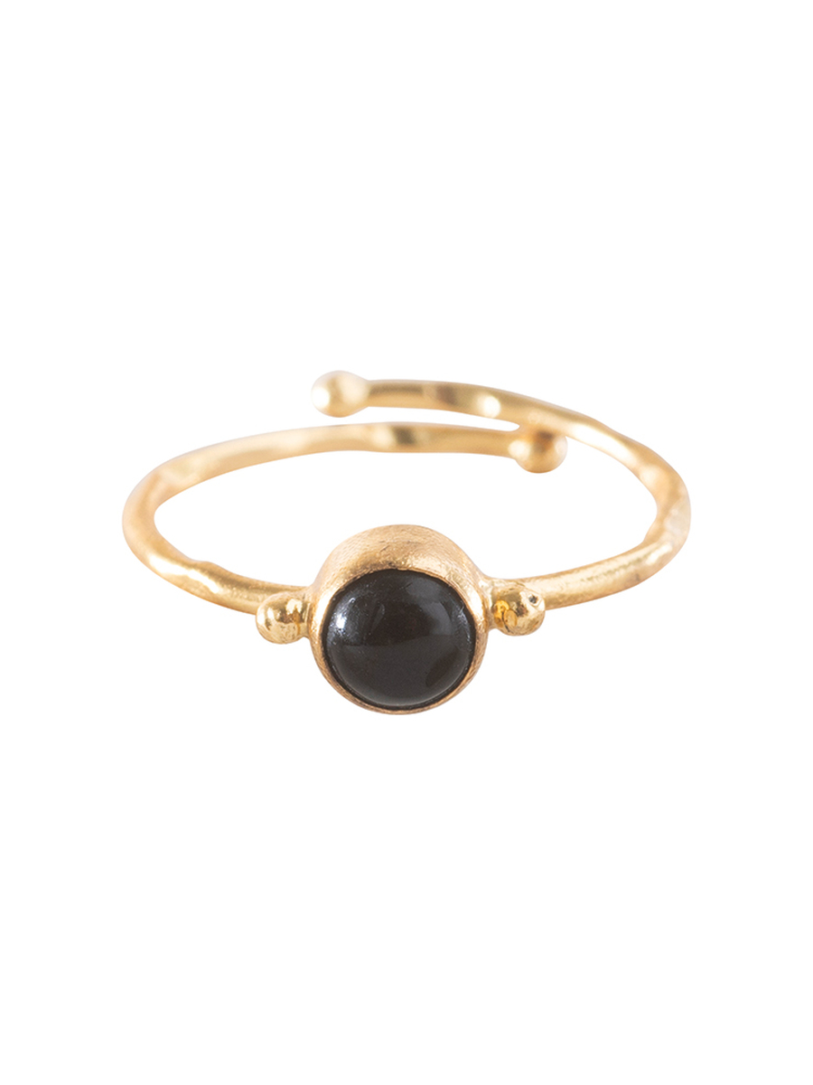 Ring van het merk A Beautiful Story in het Zwart
