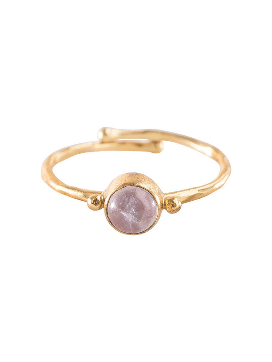 Ring van het merk A Beautiful Story in het Roze