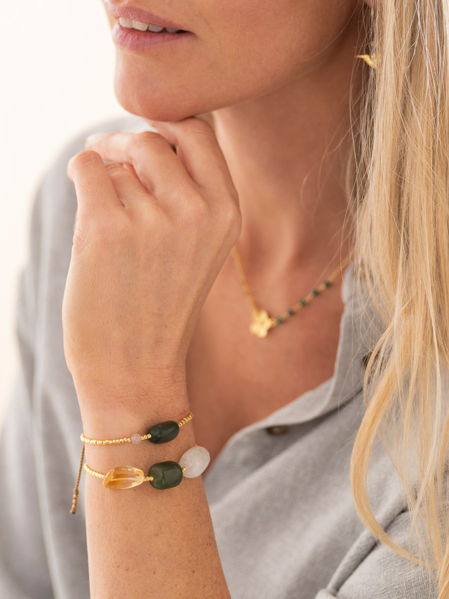 Bracelet van het merk A Beautiful Story in het Roze