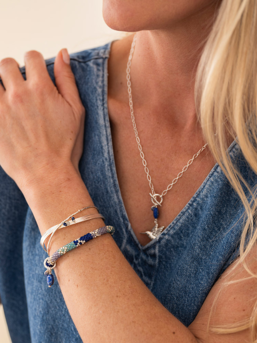 Bracelet van het merk A Beautiful Story in het Blauw