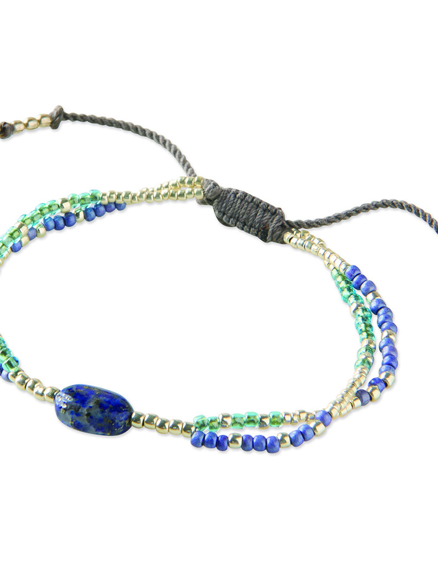 Bracelet van het merk A Beautiful Story in het Blauw