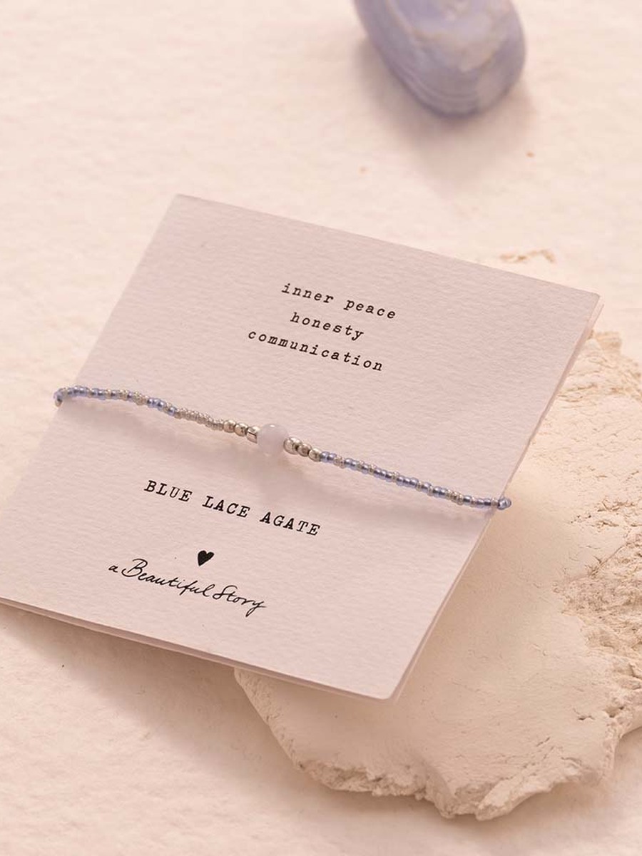 Bracelet van het merk A Beautiful Story in het Blauw