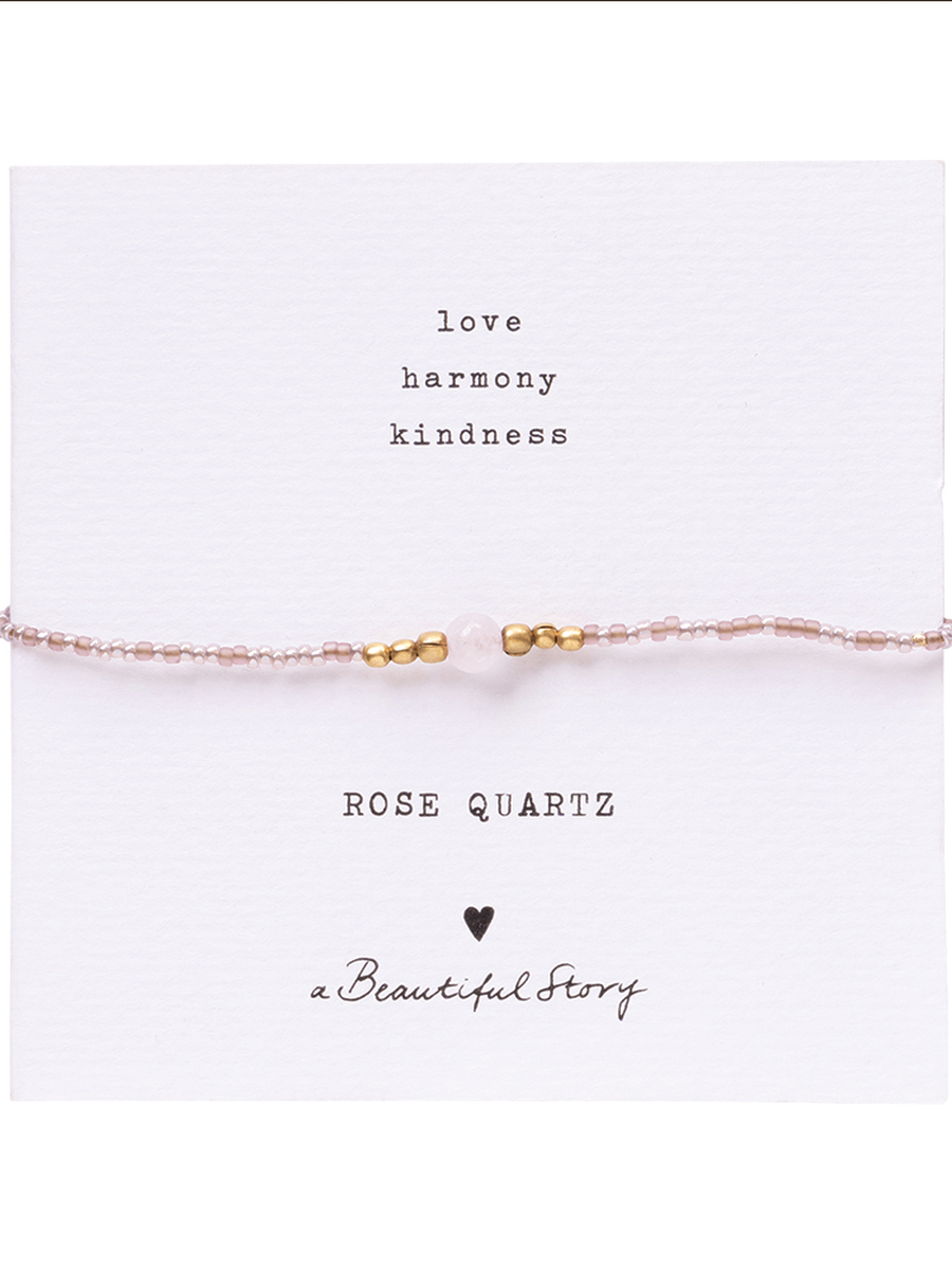 Bracelet van het merk A Beautiful Story in het Roze
