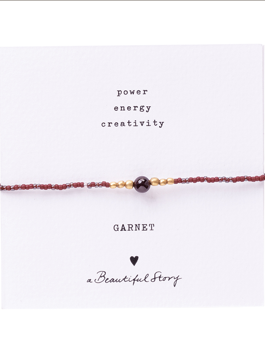 Bracelet van het merk A Beautiful Story in het Oranje