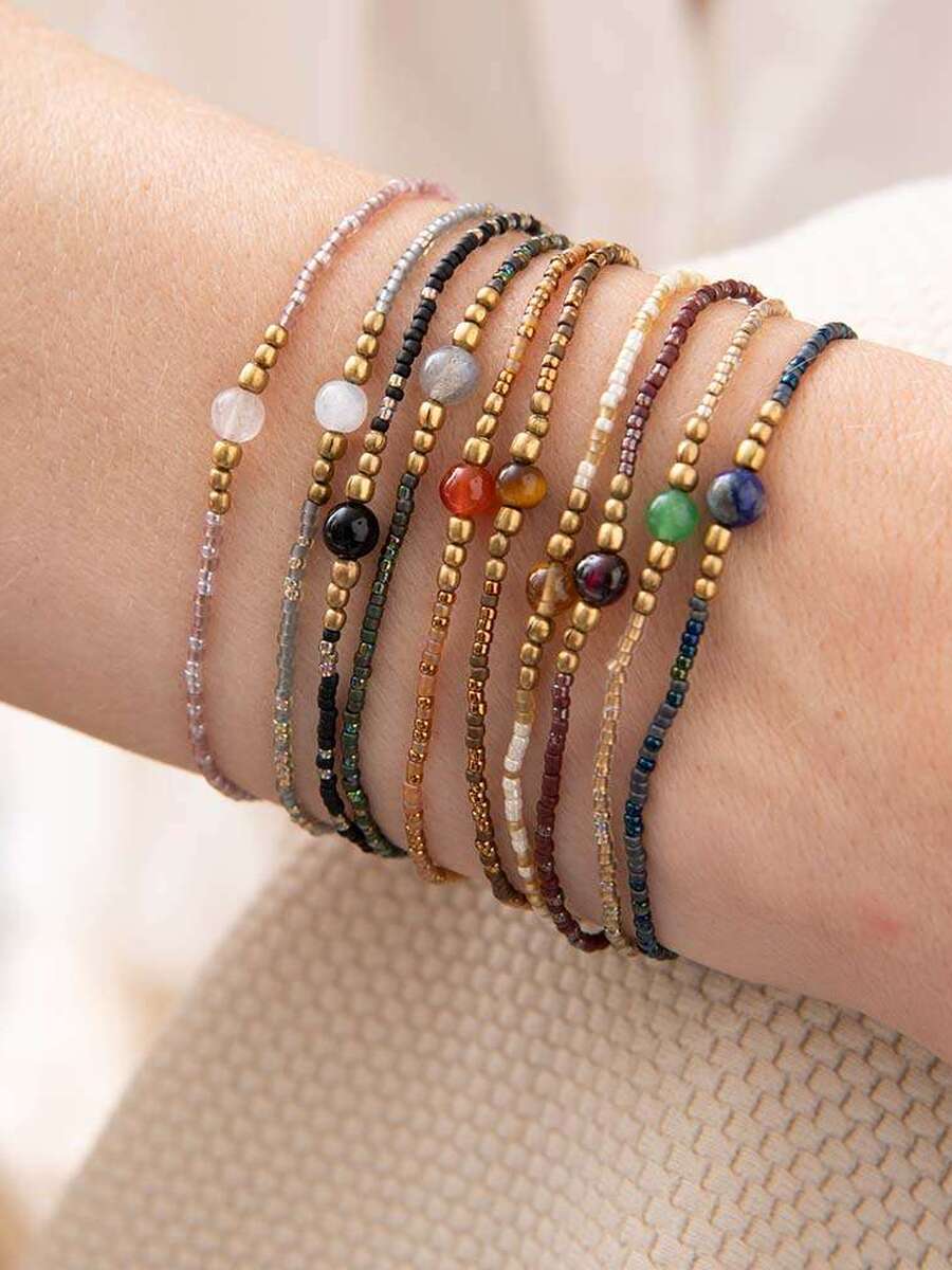 Bracelet van het merk A Beautiful Story in het Blauw