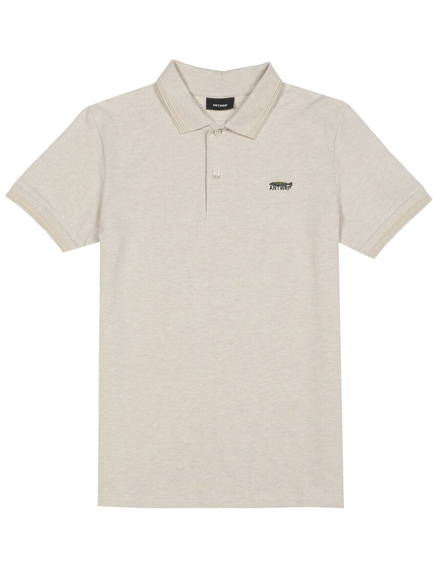 Polo van het merk Antwrp in het Beige