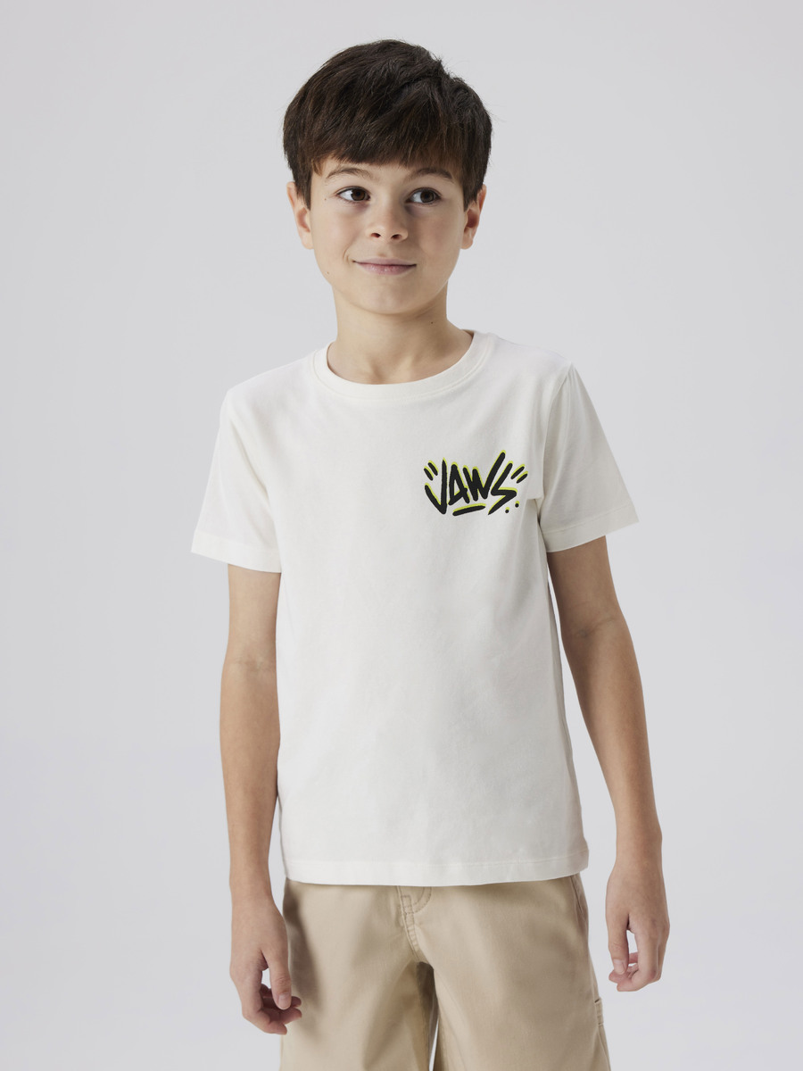 T-shirt van het merk Name It in het Ecru