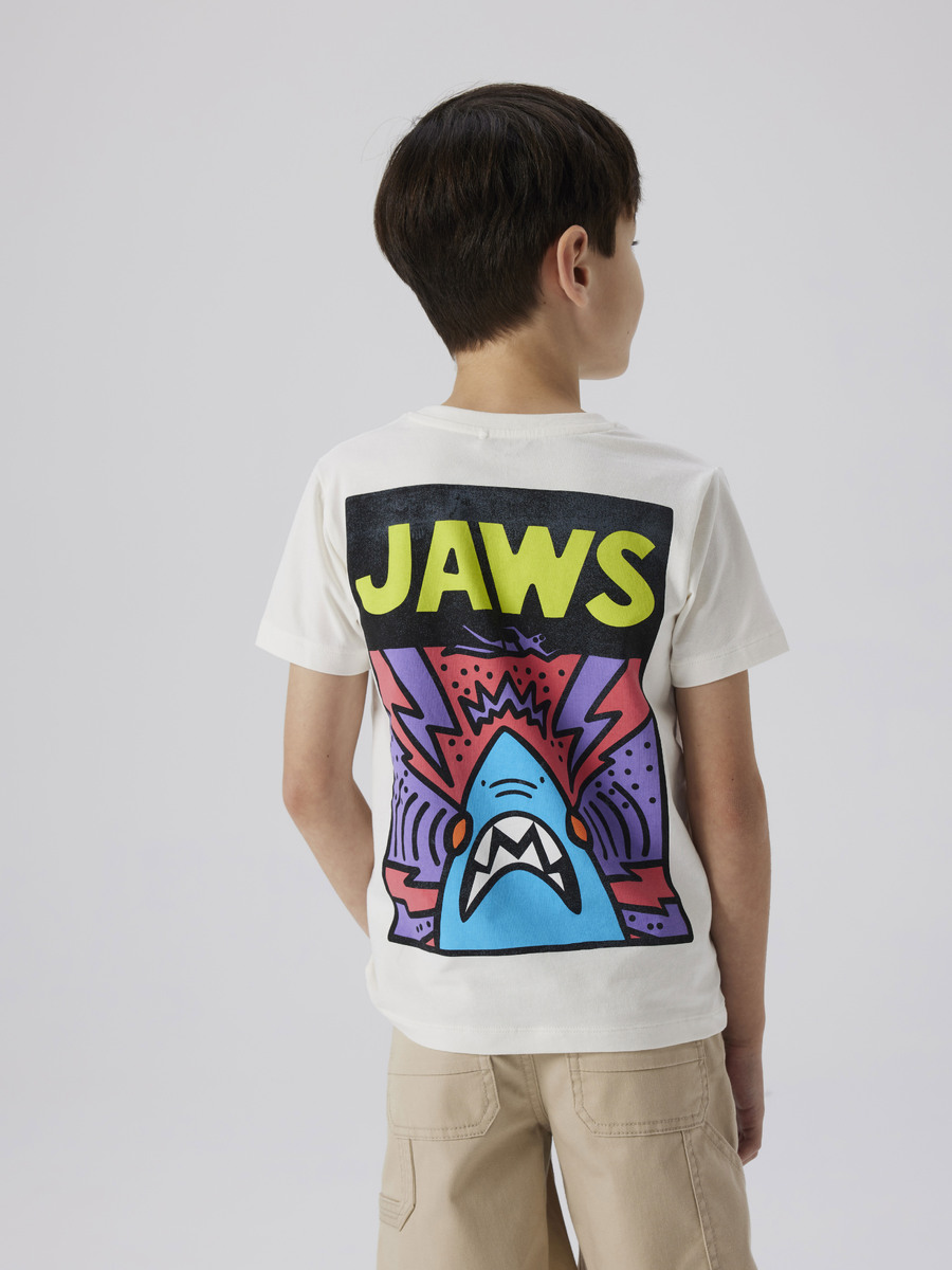 T-shirt van het merk Name It in het Ecru