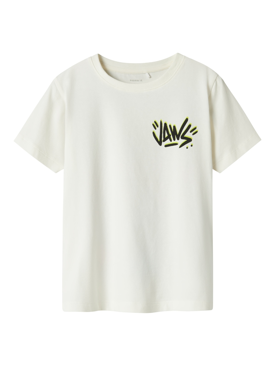 T-shirt van het merk Name It in het Ecru