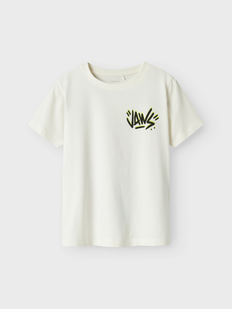 T-shirt van het merk Name It in het Ecru
