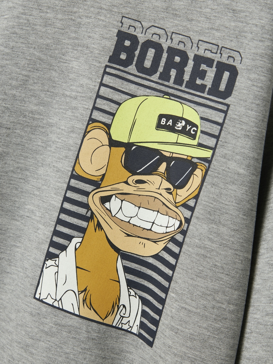 Sweater van het merk Name It in het Grijs