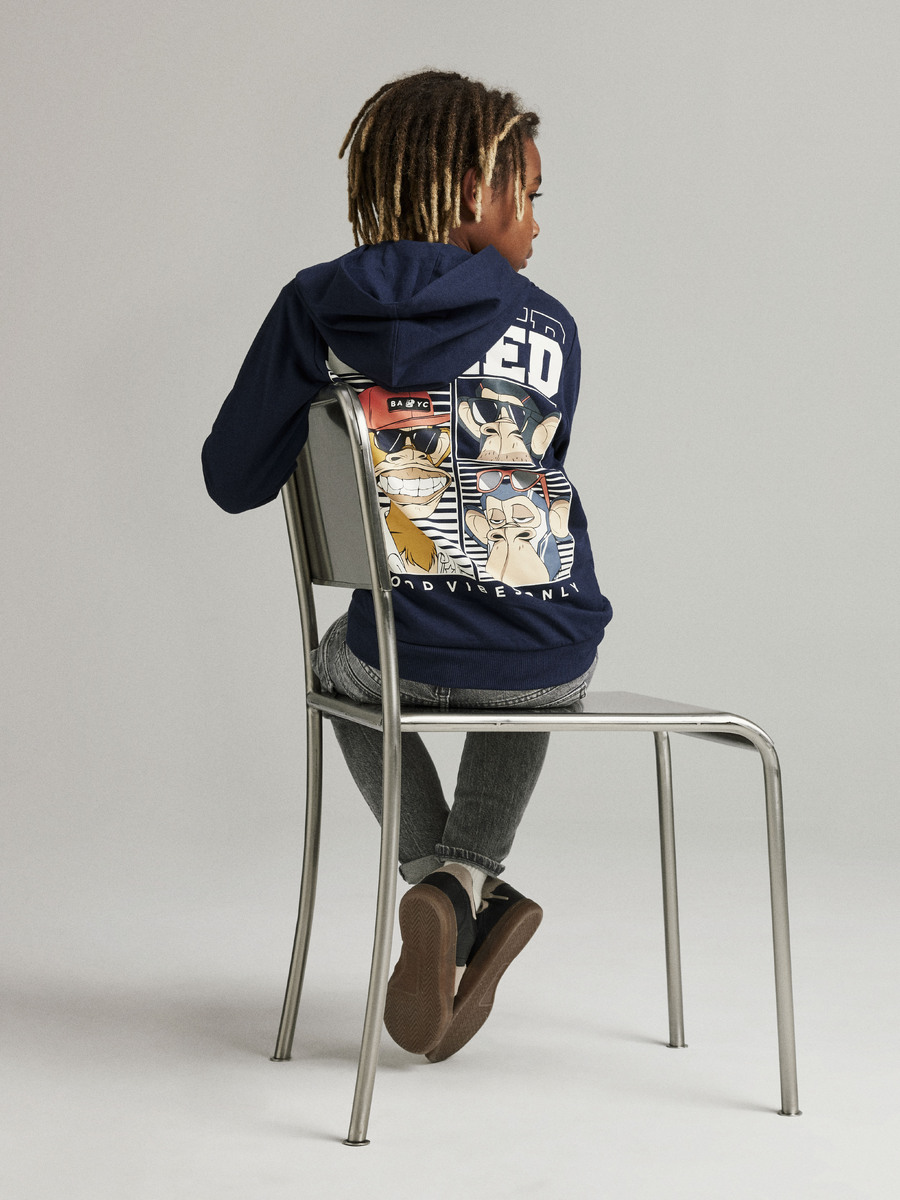 Sweater van het merk Name It in het Marine
