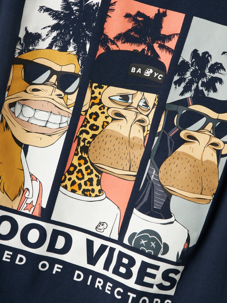 T-shirt van het merk Name It in het Marine