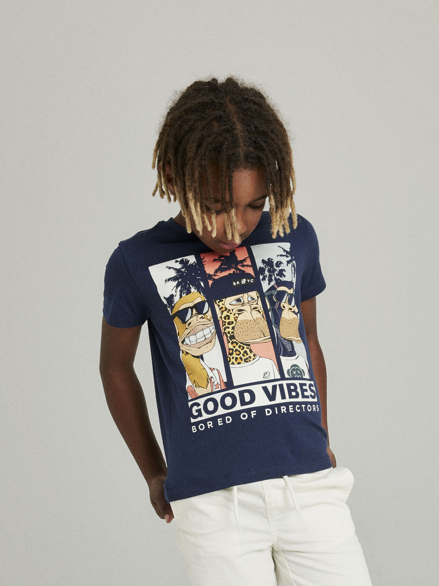 T-shirt van het merk Name It in het Marine