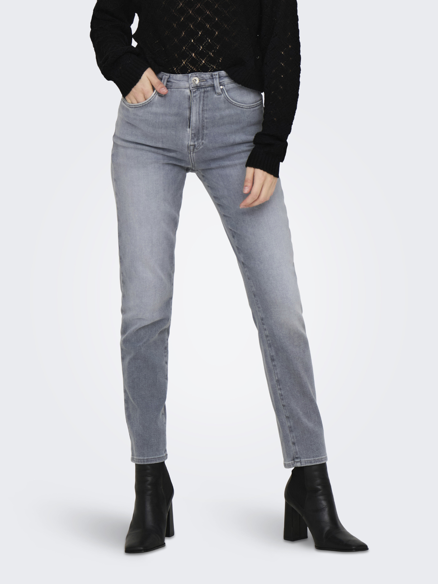 Broek van het merk Only in het Grijs