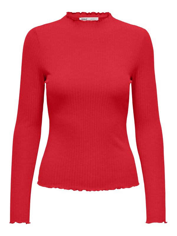 Top van het merk Only in het Rood