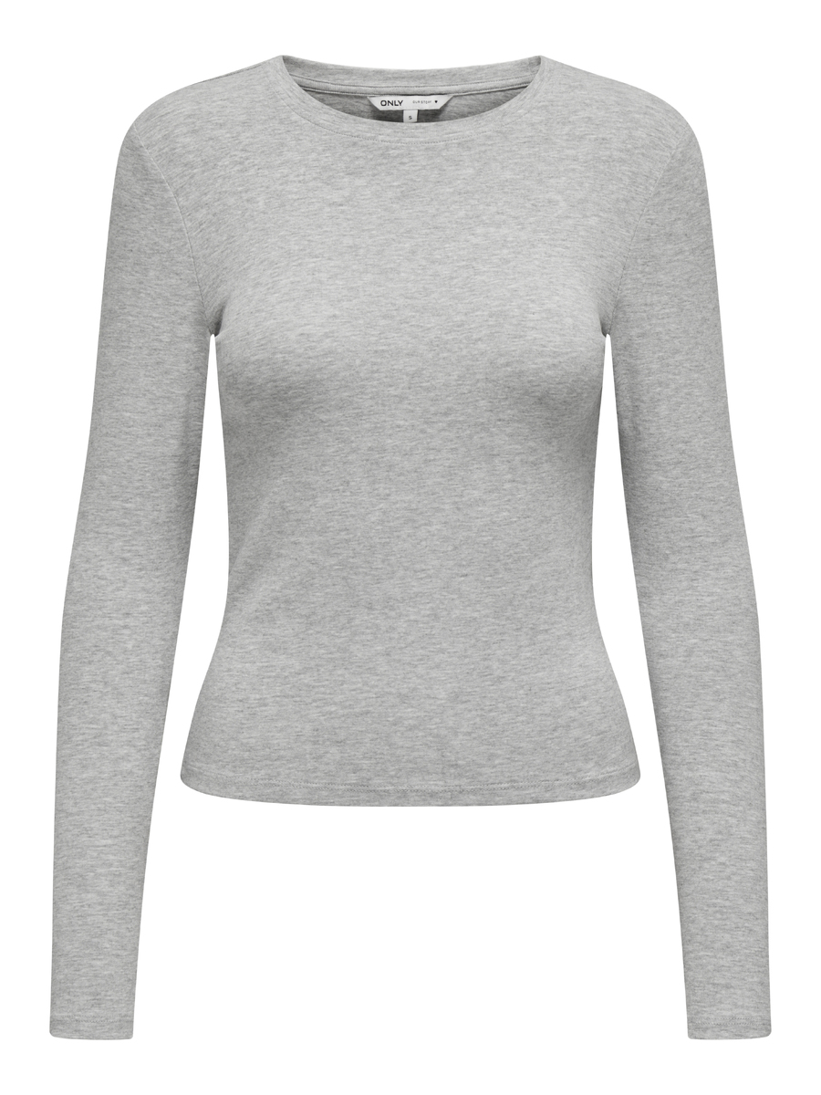 T-shirt van het merk Only in het Grijs