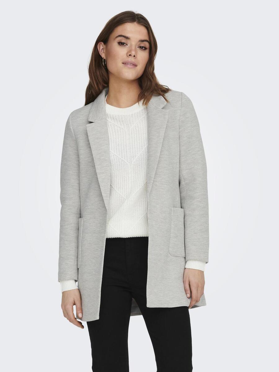 Blazer van het merk Only in het Grijs