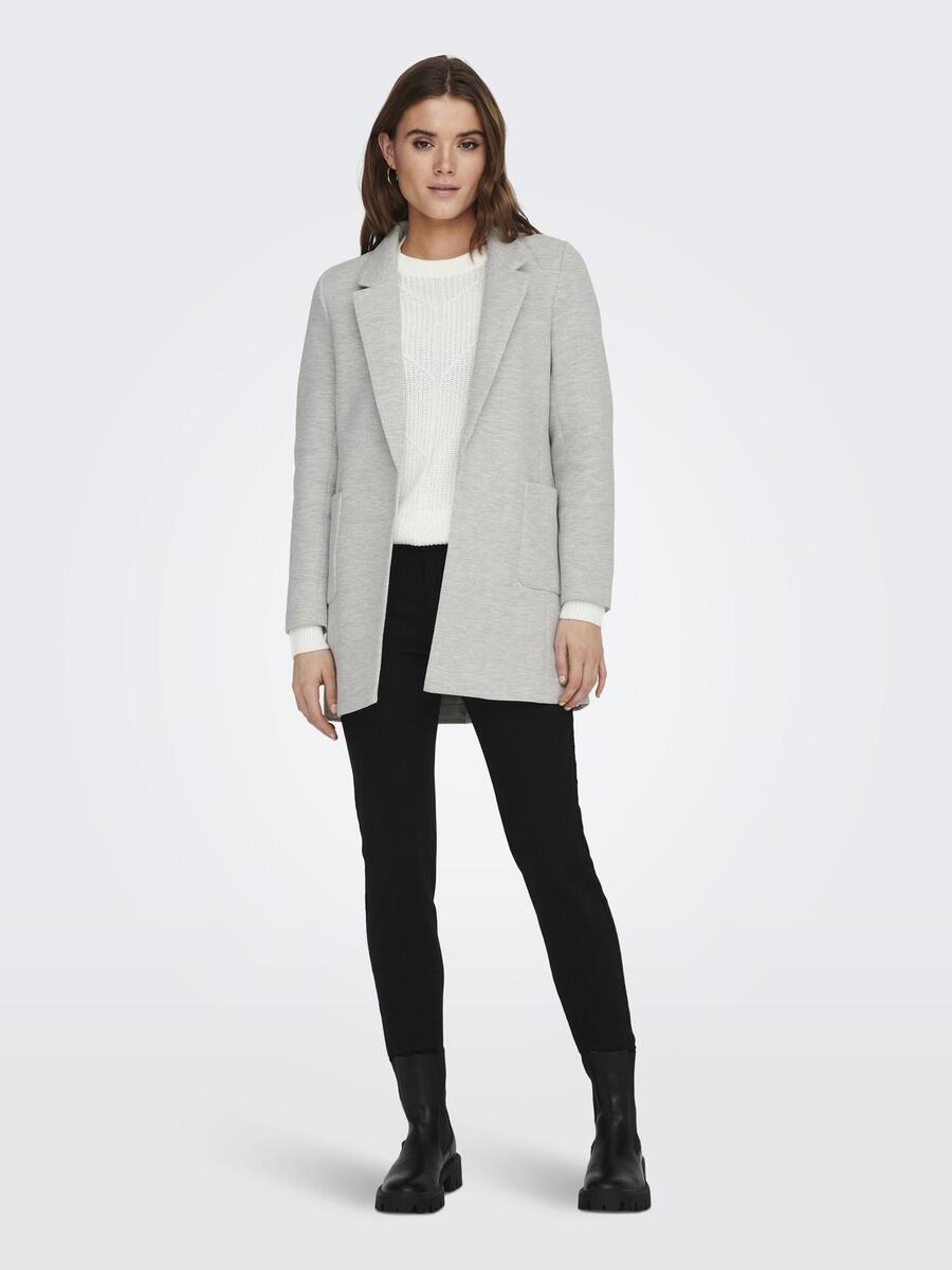Blazer van het merk Only in het Grijs