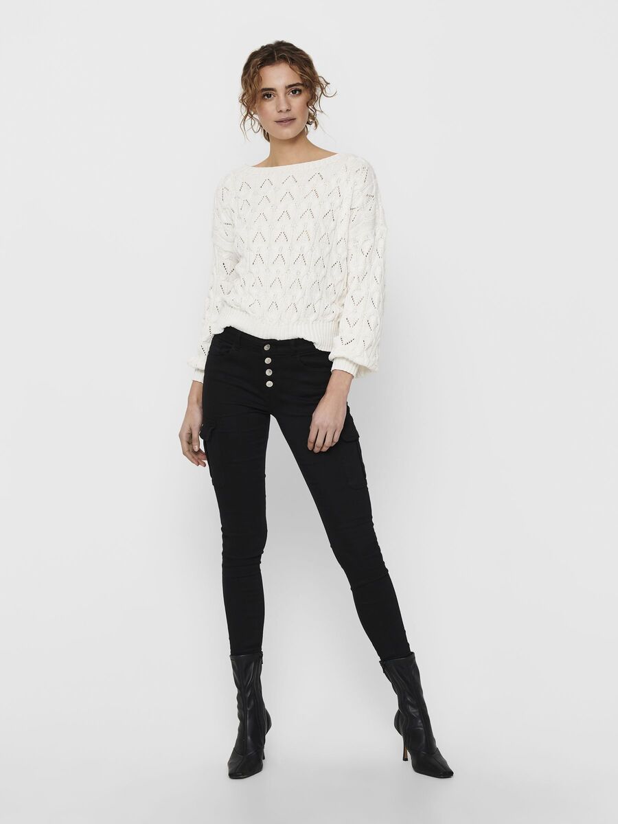 Pull van het merk Only in het Ecru