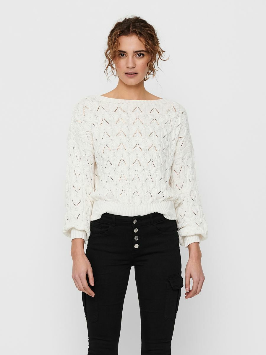 Pull van het merk Only in het Ecru