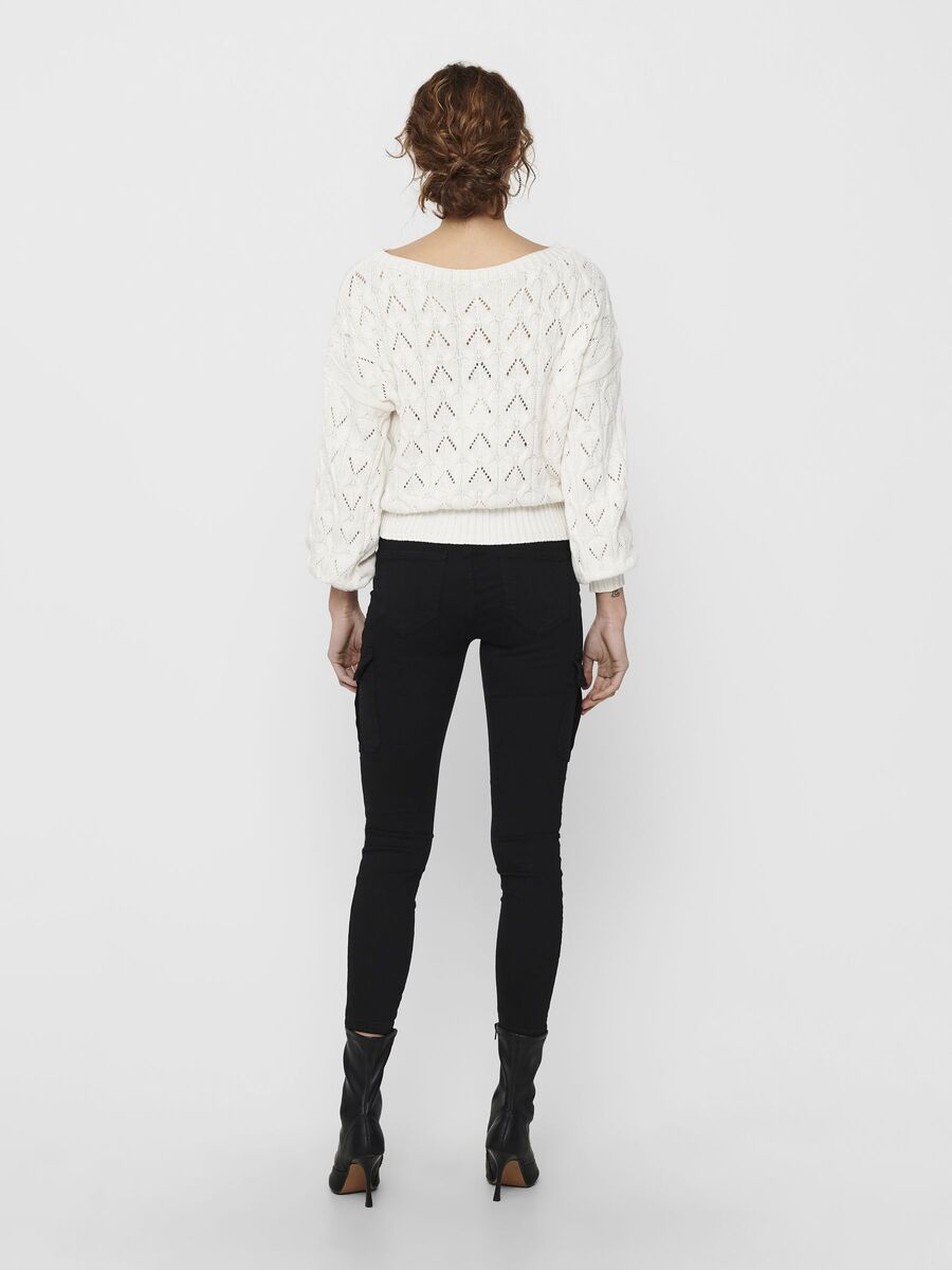 Pull van het merk Only in het Ecru