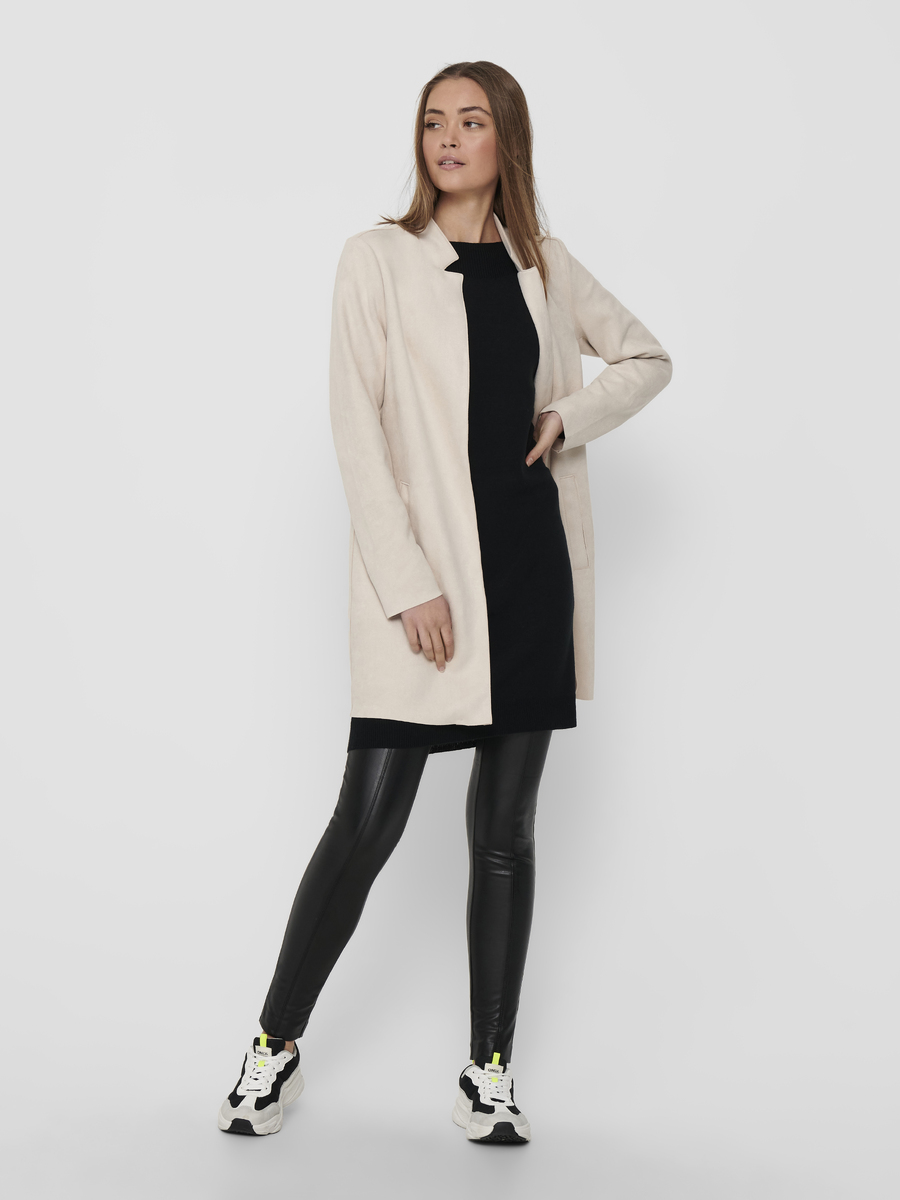 Mantel van het merk Only in het Beige